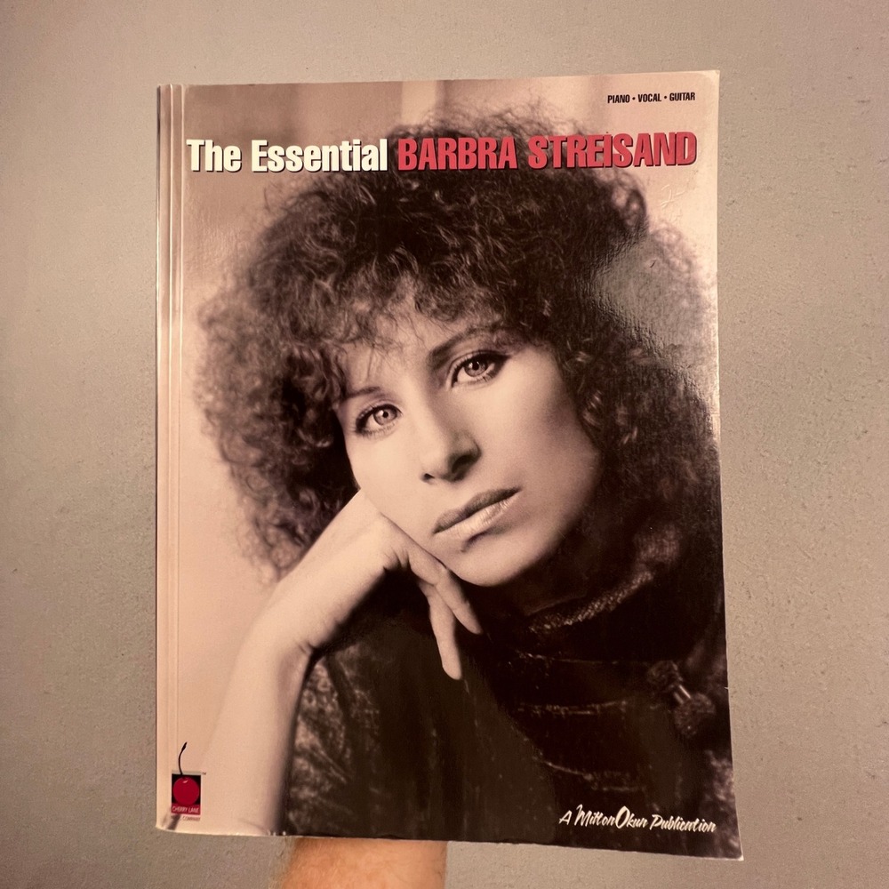 Barbra Streisand Sheet Music Songbook Piano Vocal Guitar Essential Classics